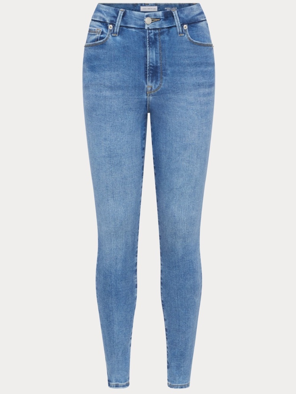 Good American Always Fits Good Legs Skinny Jeans High-Rise Skinny Jeans